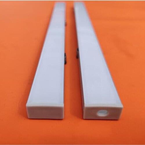 Free Shipping 70M/Lot 2M Aluminium LED Bar Light Channel Holder for LED Strip Light Bar Cabinet Lamp, Aluminum Profile for Strip