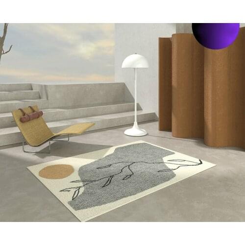 Wild Luxury Carpet Living Room Bedroom Bedside Cushions Room Quiet Japanese Ins Style rug rugs room decoration teenager