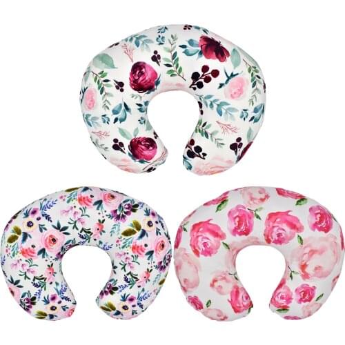 Baby Nursing Pillow Cover Breastfeeding Pillow Case Slipcover U Shaped Cushion Nursing Pillow Cover Infants Feeding Pillowcase