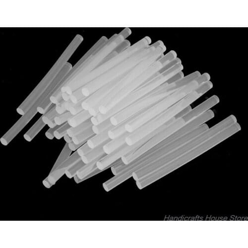 50Pcs 100mm x 7mm Wholesale Hot Clear Melt Glue Adhesive Sticks For Glue F03 21 Dropshipping