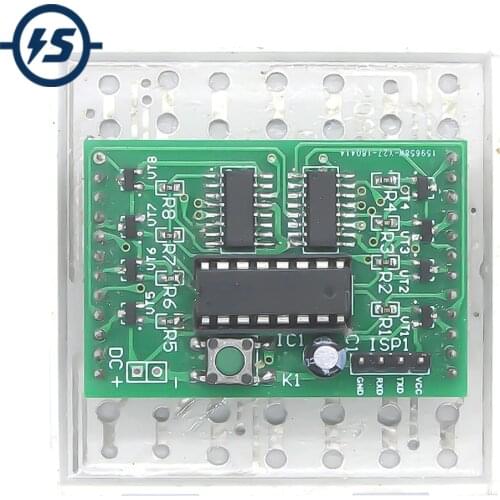 DIY Kit 74HC595 Red Yellow Dual Color 8x8 Dot Matrix Module