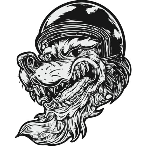 Traveler Dog Sticker Plane Extreme
