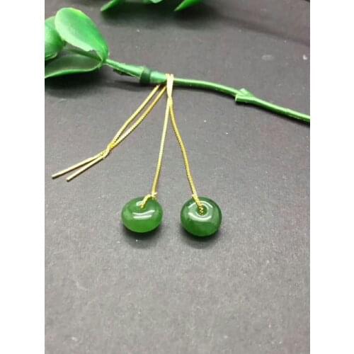 Natural and Tian Jasper s 925 Silver Inlay Earrings Ear line