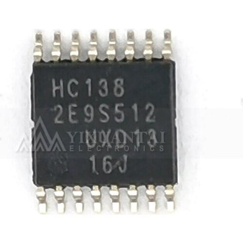 74HC138PW 74HC138 Marking HC138【Decoder/Demultiplexer Single 3-to-8 Automotive 16-TSSOP】10pcs/Lot New