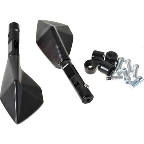 Suitable for small monkey silver steel small monster MSX125 M3 electric friction mirror retrofitted short rod rearview mirror