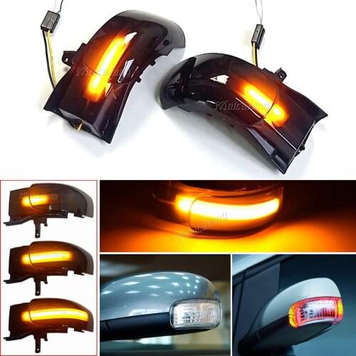 Sequential Flasher Side Wing Mirror Indicator Dynamic Blinker LED Turn Signal Light For VW Touran 1T1 1T2 2003 2004 2005-2009