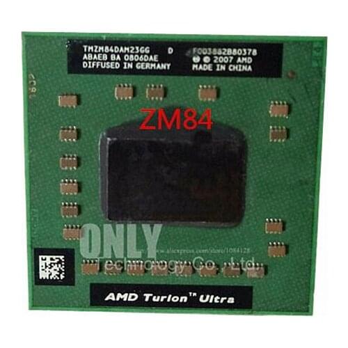 AMD Laptop original CPU TMZM84DAM23GG ZM84 2.3Ghz ZM 84 ZM-84 processor Socket S1
