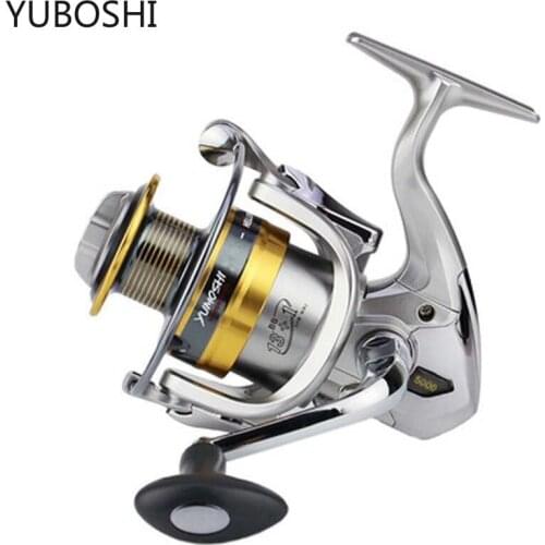 YUBOSHI XS1000-7000 Series Spinning Fishing Reel 5.5:1/4.7:1 Gear Ratio Metal Rocker Full Metal Spool Fishing Reel Fishing Tools