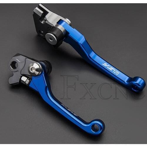 Motocross Foldable Pit Bike Brake Clutch Levers Handle For Yamaha YZ125 YZ 125 2001-2007 2001 2002 2003 2004 2005 2006 2007