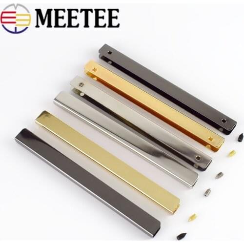 5/10Pcs 10cm Bag Corner Screws Clip Edges Protector Metal Buckles Bags Purse Decoration Corners DIY Leather Crafts Accessories