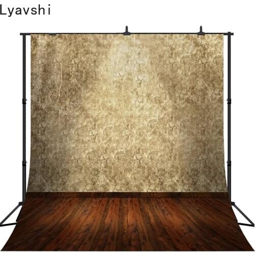 Lyavshi Vinyl Cloth Wall Wood Floor Photo backgrounds new born baby children photo shooting printed Backdrops