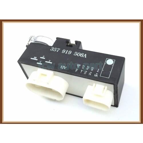 10pc / lot Radiator Cooing Fan Relay for for VOLKSWAGEN CADDY 9k GOLF III 3 1h POLO 6n seat ALHAMBRA 7m CORDOBA IBIZA (6K)