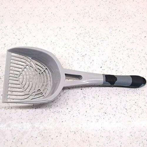 Large Cat Litter Scoop Pet Kitty Litter Scoop Durable Grip Sift Kitty Dog Pooper Scooper with Long Handle