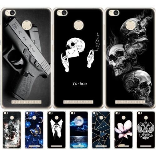 TPU Case For xiaomi Redmi 3s Redmi 3 Pro Case silicon Phone Cover for xiaomi Redmi 3 Pro Case Redmi 3S 3 S Pro Case 5.0"