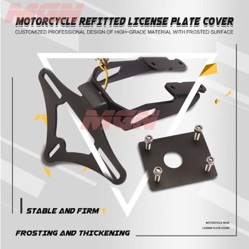 Motorcycle License Plate Holder License Bracket Tail Tidy For Z650 z 650 2017-2020