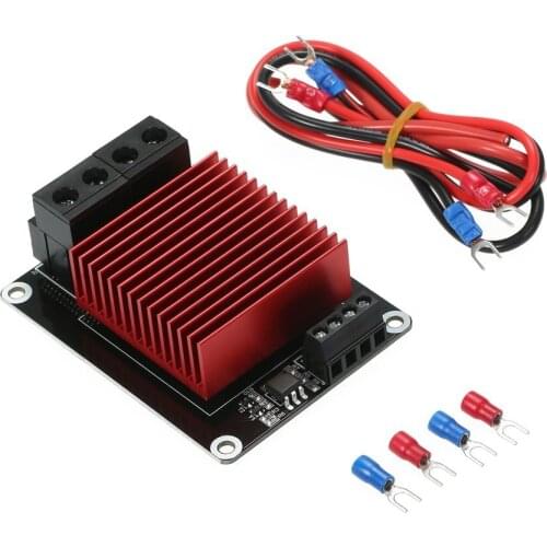 Hotbed Heating Controller High Current Load MOS Module MOSFET Board Compatible for CR-10 Ender-3 Prusa TEVO 3D Printer