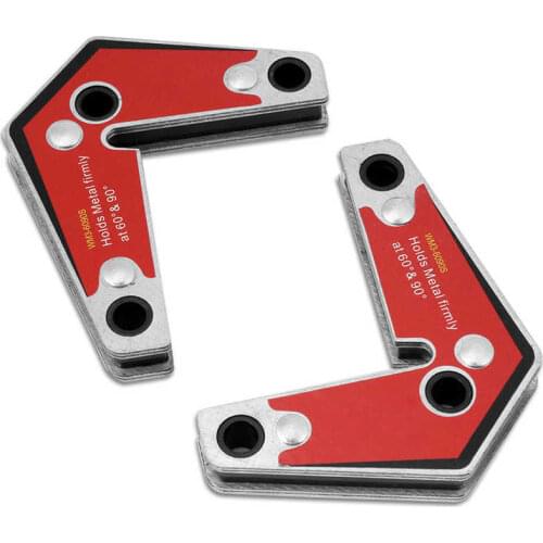 Magnetic Strong Welding 2pcs/set Corner Welding Magnets 60° and 90° Corner for Welding Jobs