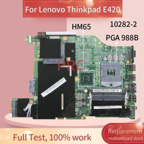 04W0712 For Lenovo Thinkpad E420 Laptop motherboard 12204-1 HM65 PGA 988B DDR3 Mainboard