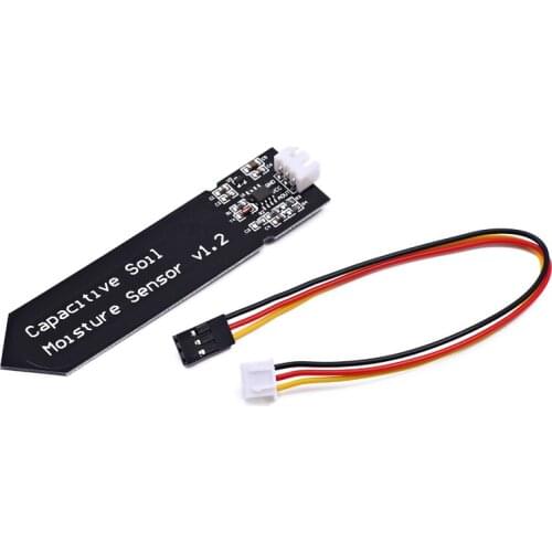 NEW ! Capacitive soil moisture sensor not easy to corrode wide voltage wire for arduino