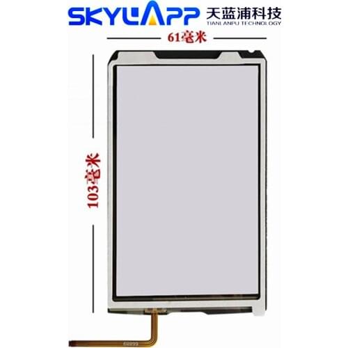 Skylarpu 103mm*61mm touch panel for Intermec CN51 Touch screen handwriting Glass Panel Digitizer Free shipping
