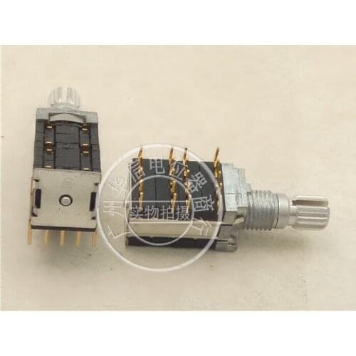 Original new 100% BP quadruple 4gear 4 knife 3gear band switch handle with thread long 15MM gold-plated feet