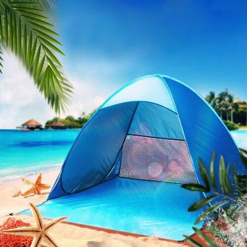 Fully Automatic Tent-Free Beach Tent Sunshade Ventilation Sunscreen Waterproof Light Quality Portable Tent