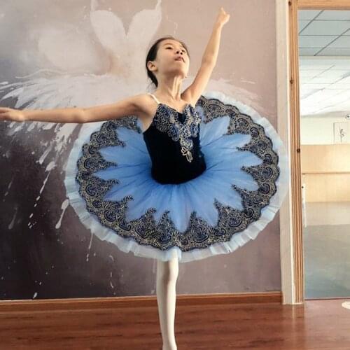 Professional Ballerina Ballet Tutu Child Kids Girls Adults Pancake Tutu Dance Giselle Paquita Ballet Costume Ballet Dress Girls