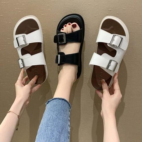 Sandales respirantes antidérapantes pour hommes et femmes, pantoufles plates pour la plage en été, XIN-Shipping