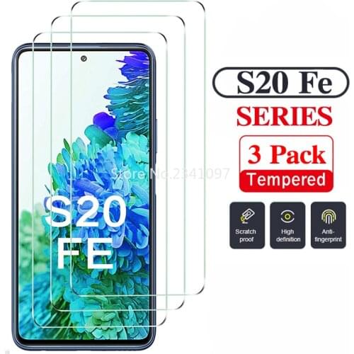 Screenprotector S20fe Tempered Film for Samsung Galaxy S20 Fe 5g Glass Screen Protector Galaxys20fe 6.5'' Glass Accessories 2020