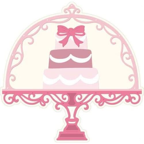 Wedding Birthday Cake Metal Cutting Dies for Scrapbooking DIY Photo Album Embossing Paper Cards Decor Crafts Stencil New 2019
