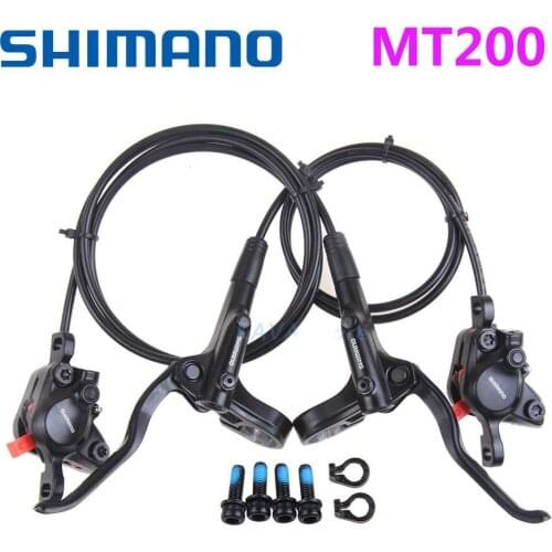 MT200 Hydraulic Bicycle Brakes BR-BL-MT200 Brake MTB Bike Disc Brake clamp Mountain Brake pads M315 new model 2019
