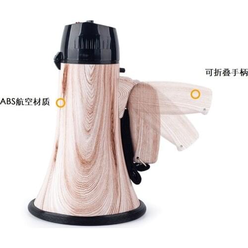 Outdoor handheld multi-function megaphone charging recording alarm horn high-power loudspeaker