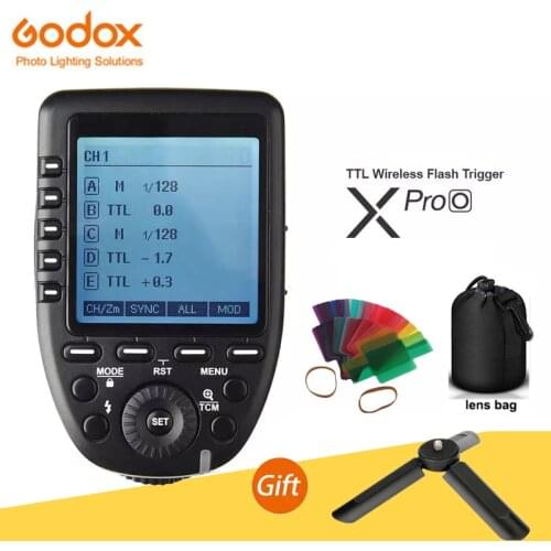 In Stock Godox XPro-O 2.4G TTL Wireless High Speed Sync 1/8000s Flash Transmitter X system Trigger for Olympus Panasonic
