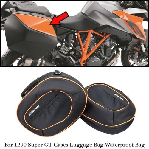 1 pair NEW Motorcycle Lnner Bag Set For 1290 Super GT Cases Luggage Bag Waterproof Bag 1290 super gt case set kit