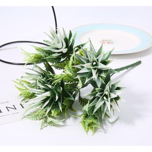 1pc Artificial Grass Plant Display Flower for Wedding Home Party Decoration Fake Greenery Plant