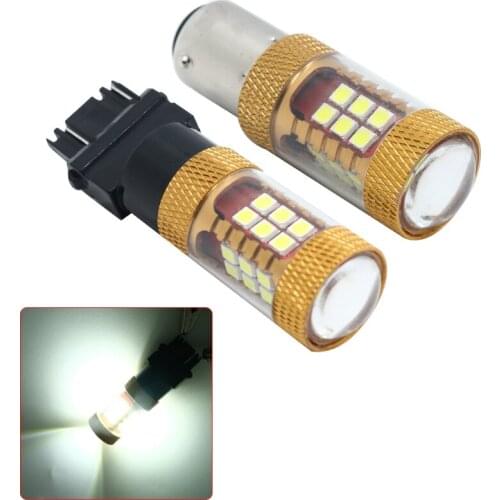 10pcs 3030 28smd S25 1156 P21W BA15S LED BAY15D BAU15S PY21W T20 LED 7440 7443 W21W 1157 T25 led Bulbs For Turn Signal Light