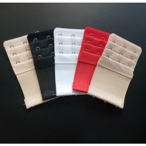 3 Row 3 Hooks Bra Extender Clip Strap Extension Clasp Straps Women Bra Strap Extender Sewing Tool Adjustable Buckle Belt