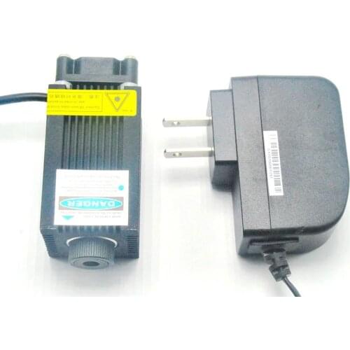 650nm 660nm 200mW Red Laser Diode Module w/ Adapter High Power Lazers 12V