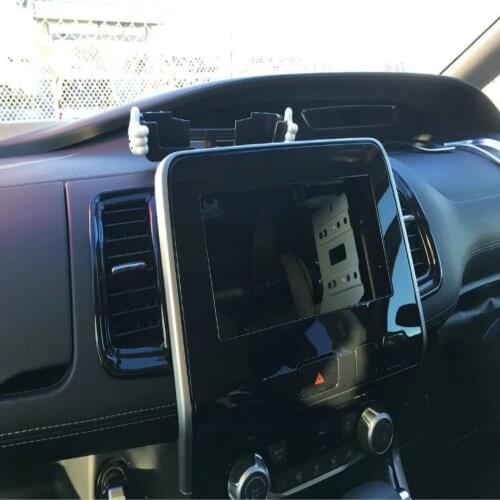 For Nissan Serena C27 2016-2018 2019 Interior Accessories Center Control Air Condition Vent Outlet Frame Cover Trim