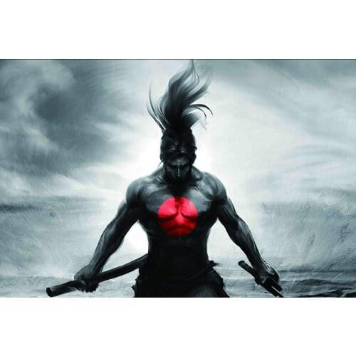 Free Shipping Fashion Bedroom Decoration Wallpaper Custom The last samurai Poster Well Design Wall Sticker #0591