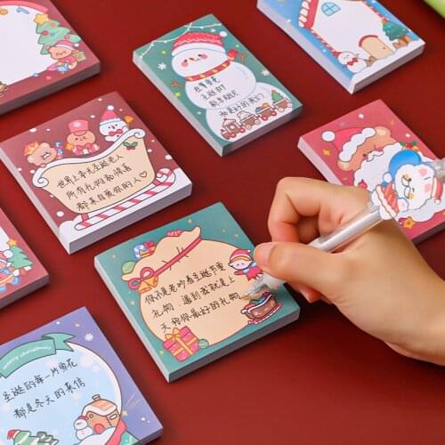 Memo Pad Kawaii Stationery Sticky Notes Office Accessories Stationery Memo Cute Notebook Stationery ItemsCute School Supplies
