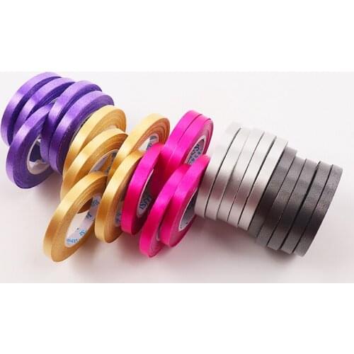 300/500/1000pcs golden silver rose gold balloon ribbon silk cloth ribbon wedding decoration birthday party holiday celebration