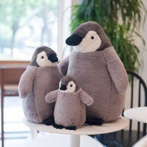 Cute Cartoon Plush Simulation Penguin Toy Stuffed Aquarium Animals Pillow Cushion Kids Toys Girl Birthday Gift Room Decoration