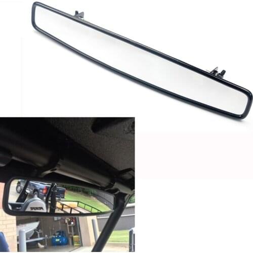 Motorcycle 1.75" Clamp Mount Rearview Mirror UTV Scooter Center mirror side mirrors UTV For Polaris Rangers Yamaha Hisun Kymco