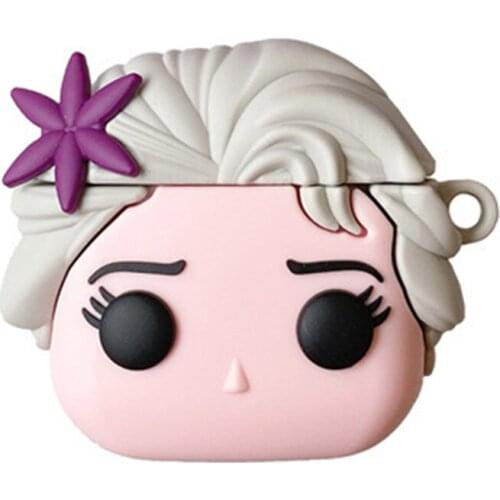 Cartoon Silicone Case Earphone Protective Cover for AirPods Pro Wireless Bluetooth Earphone Cover Anti-fall Shockproof