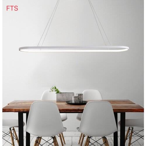 Nordic oval chandelier creative personality restaurant simple chandelier modern personality table bar led office chandelier