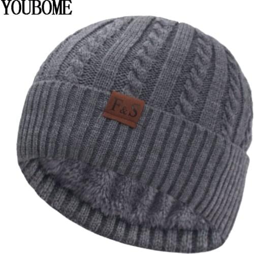 Beanies Knitted Hat Mens Winter Hats For Women Skullies Brimless Cap Gorras Bonnet Sport Male Beanie Warm Thick Winter Hat Cap