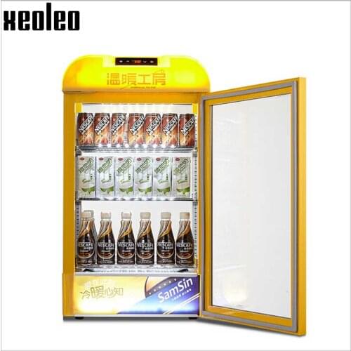 XEOLEO 65L Drink warm display Commercial Hot Drink cabinet Beverage warmer Food warm machine 20-60 degree/3 layer Showcase