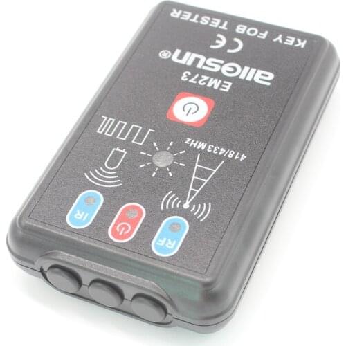 LED Key Fob Frequency Tester Checker Finder Wireless Radio Frequency Remote Control EM273 ALL SUN