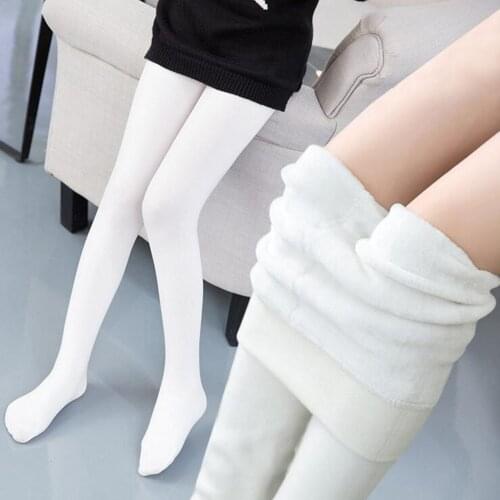 Spring Girls Fleece Leggings Kid Toddlers Candy Color Warm Cotton Ballet Dance Leggings Soft Stretchy Pants Trousers Hot Sale